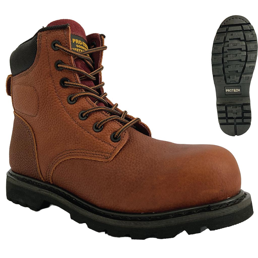 PRO TECH Mid Cut Lace Up Safety Boot
