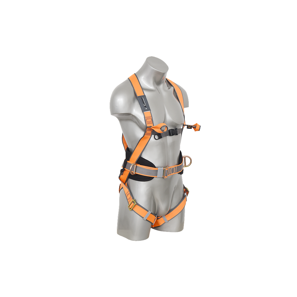 [AFH300122] Essential Full Body Harness c/w Rear D Ring &amp; Front loops attachment points &amp; work positioning belt with Side D rings